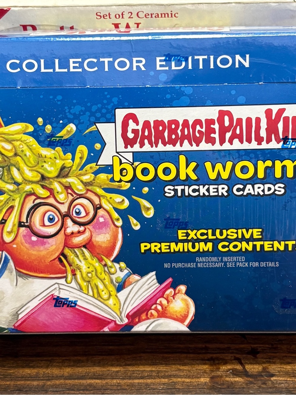 Garbage Pail Kids Book Worm Hobby Box unopened